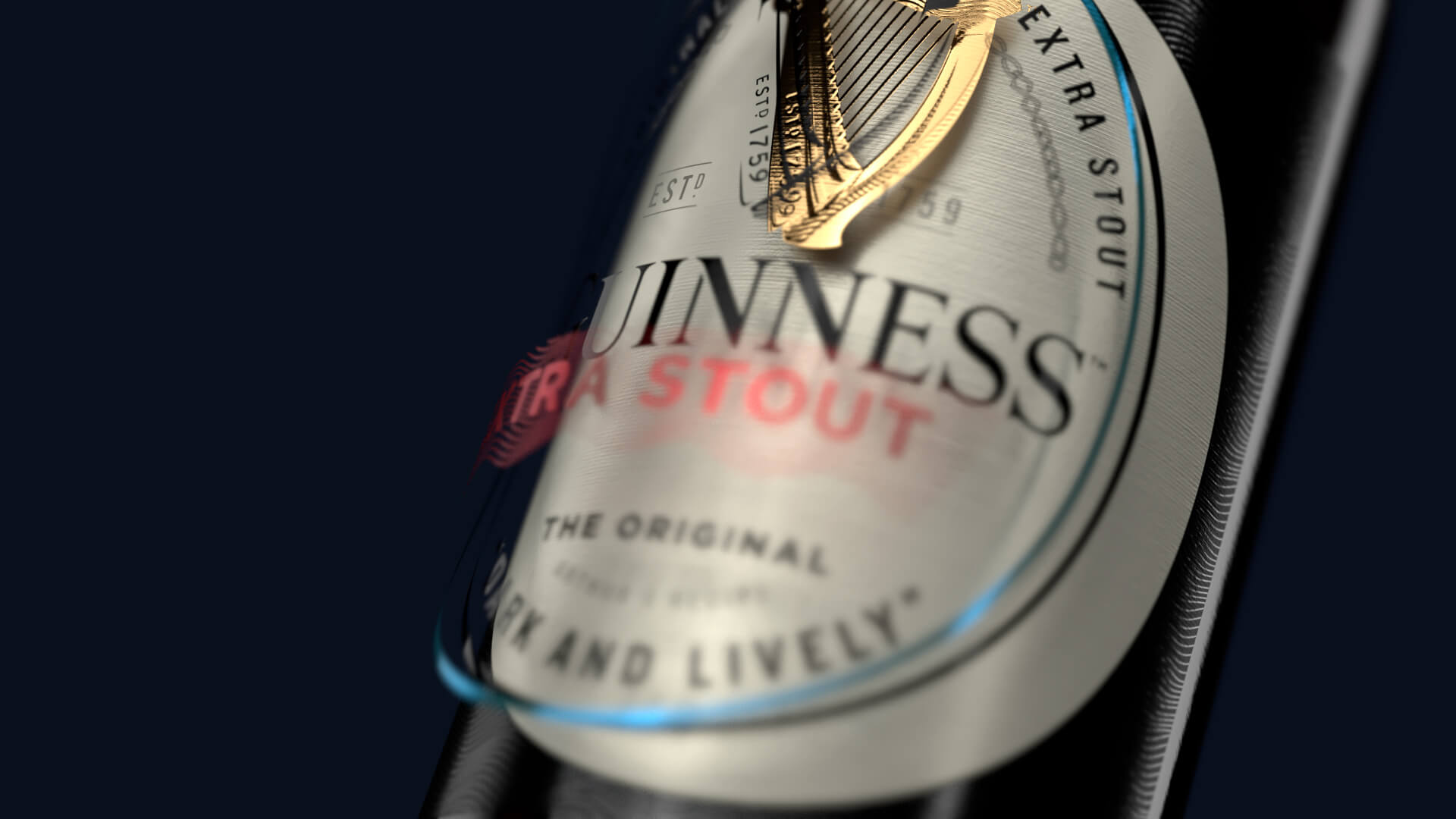 Guinness label